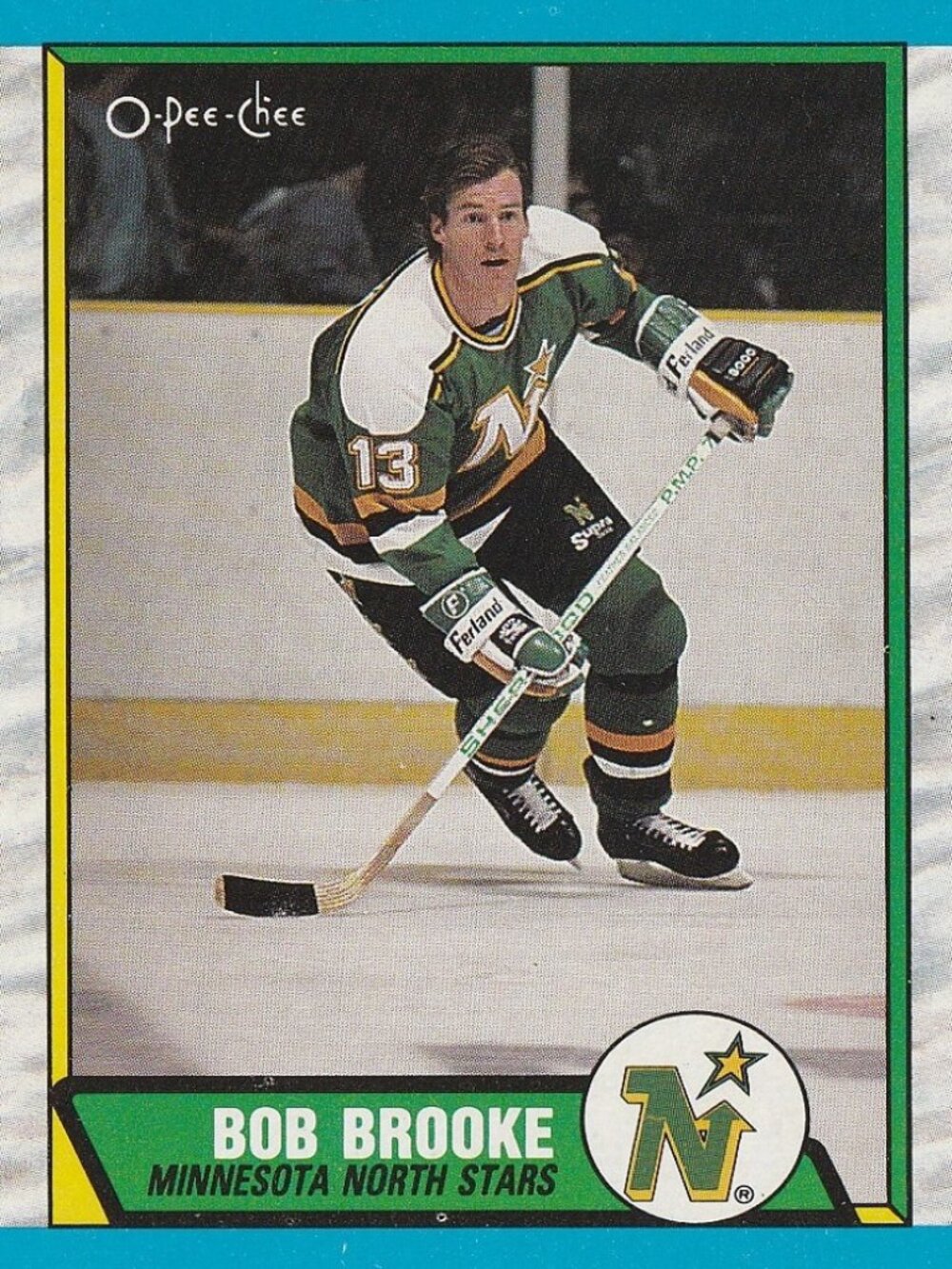 Bob Brooke - 1989 O Pee Chee Hockey Card